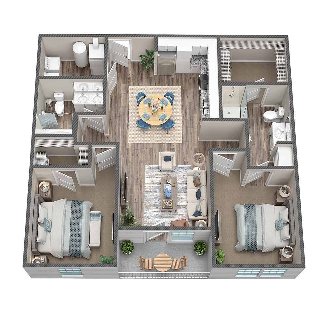 B2 floor plan